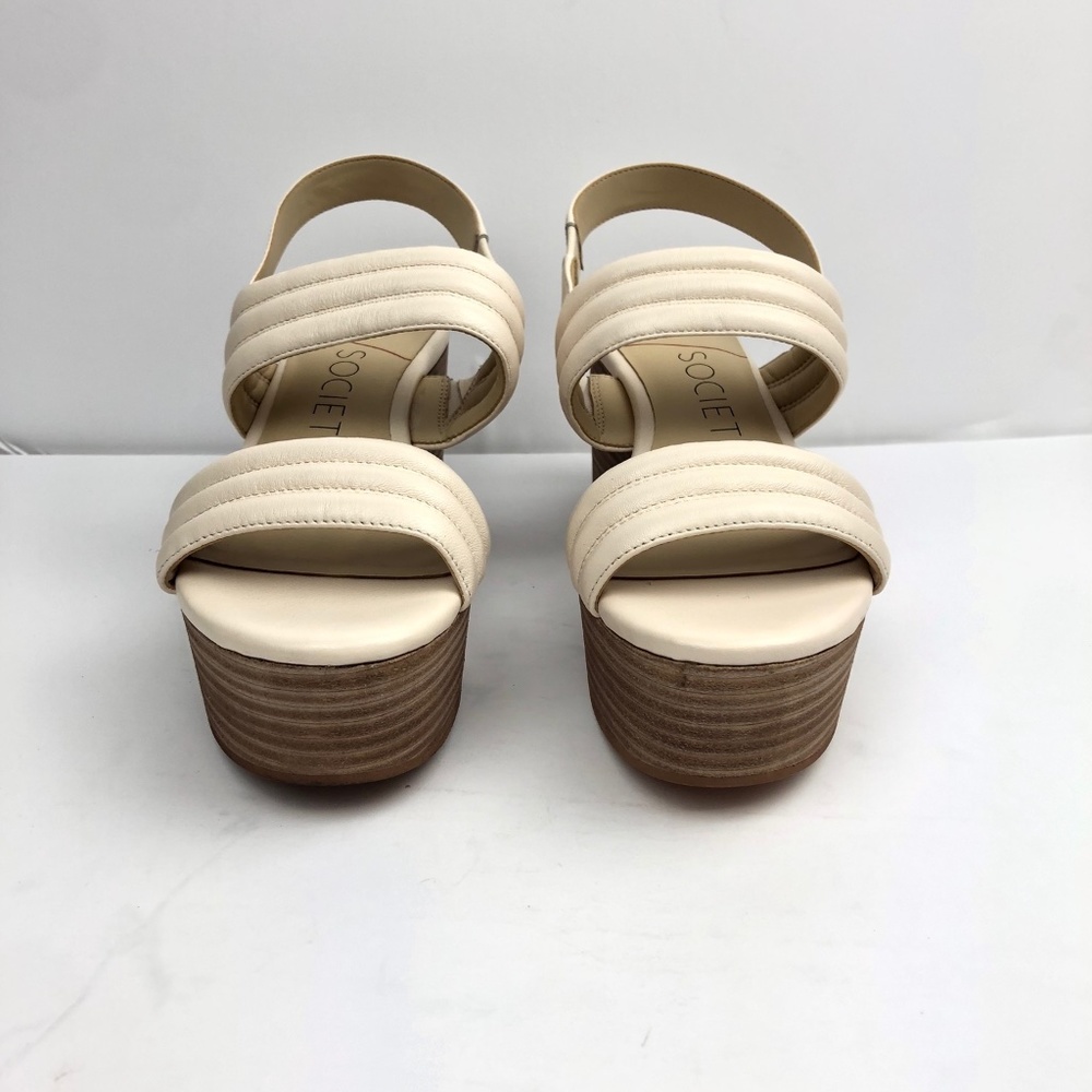 Sole Society Women's WMNS Beige Wedges